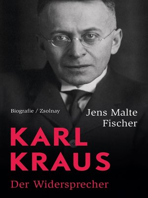 cover image of Karl Kraus